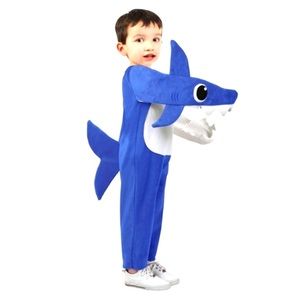🦈Baby Shark Costume with Sound box